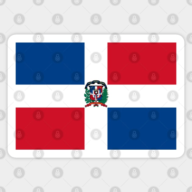 Flag of Dominican Republic Sticker by COUNTRY FLAGS